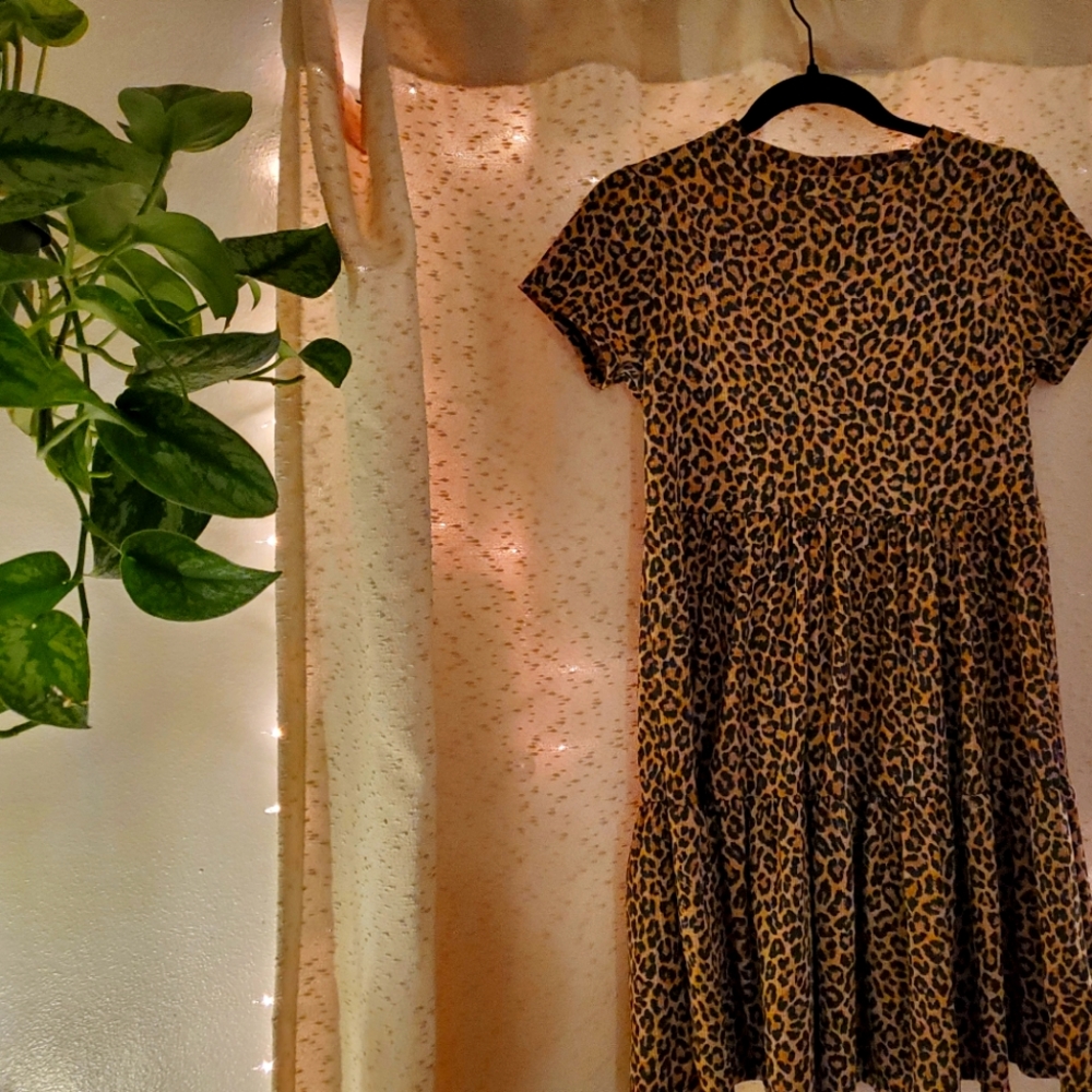 Cheetah 🐆 print dress 👗
